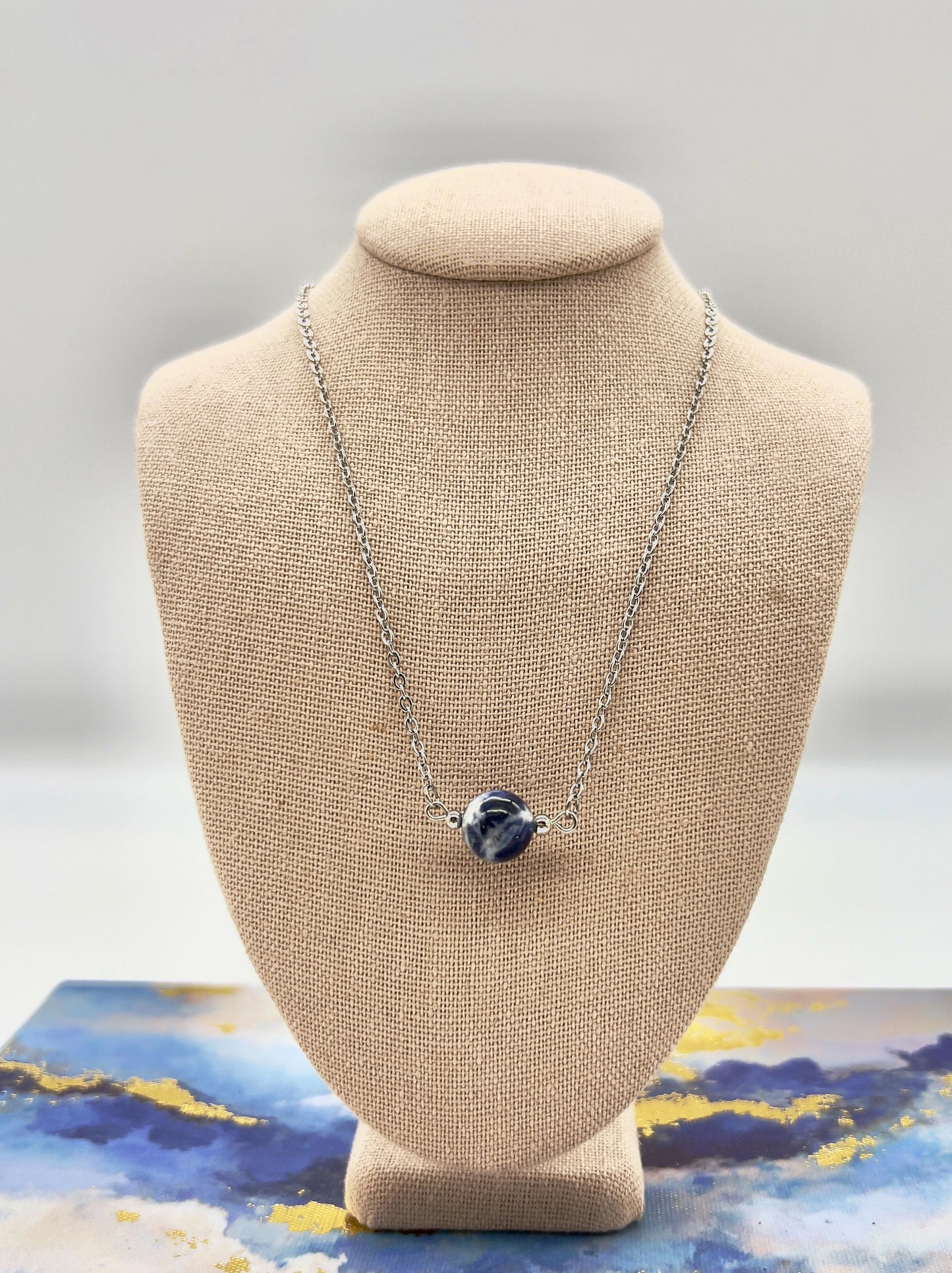 Sodalite Round Jewelry Set