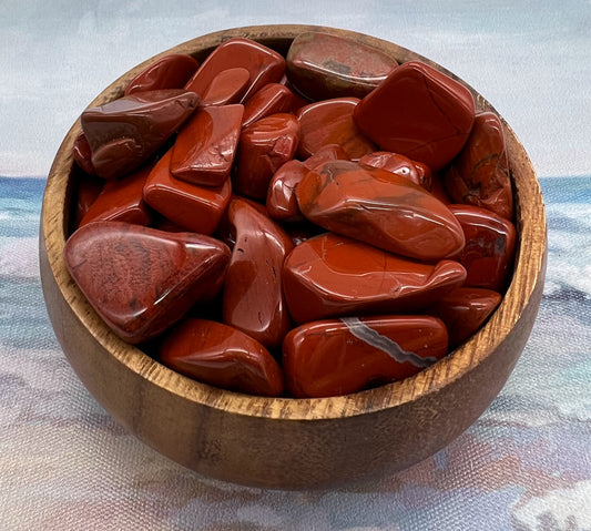 Red Jasper Tumblestone