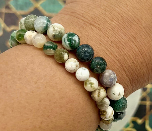 Green Moss Agate